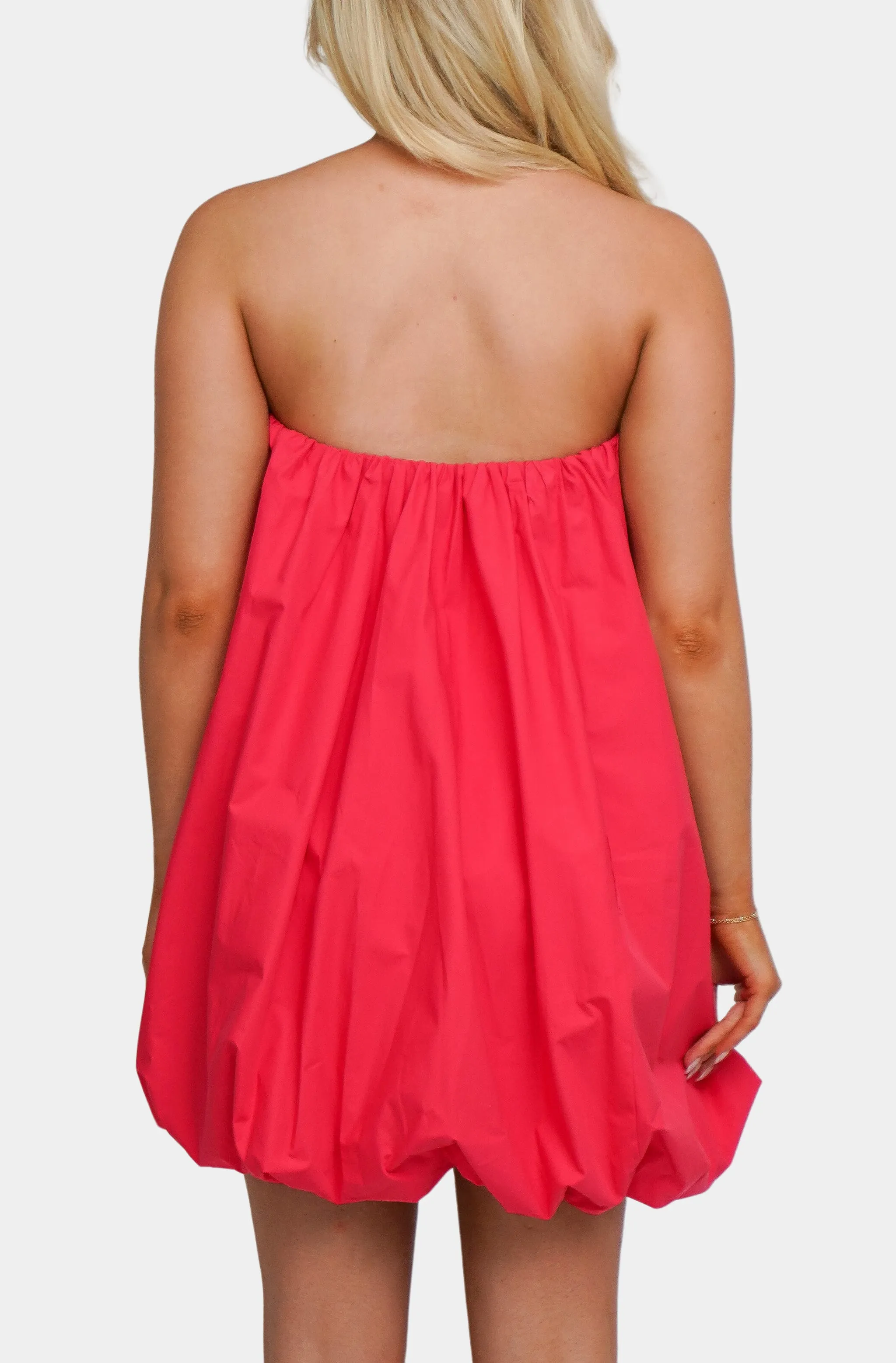 Hemline Exclusive Poplin Bubble Dress