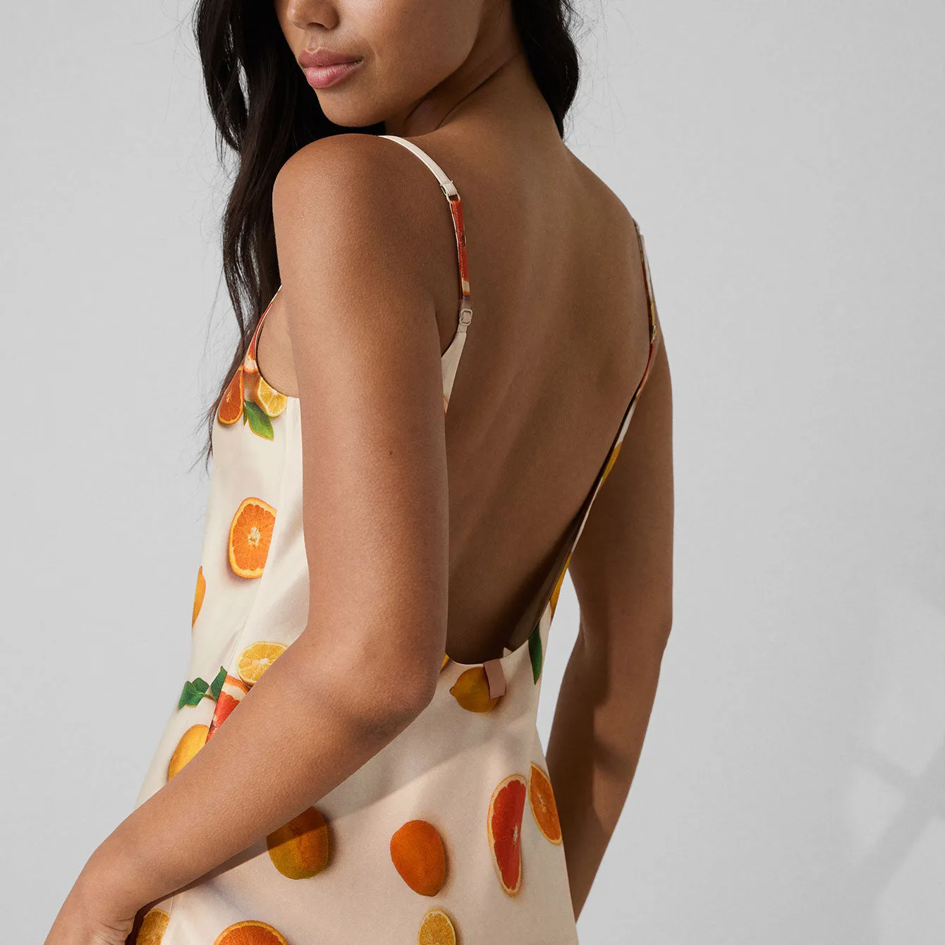Washable Silk Bias Slip Dress